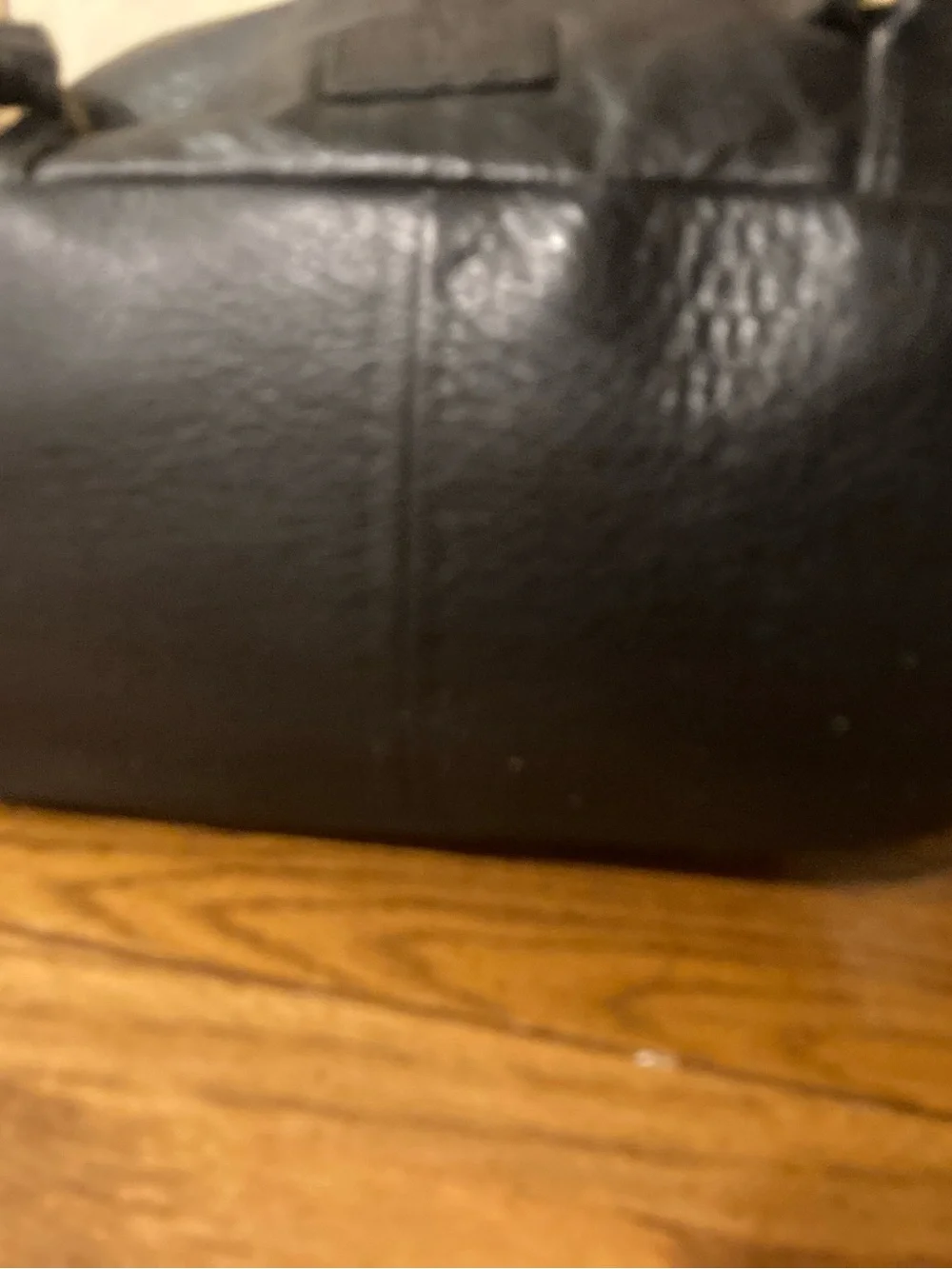 Frye Jade Studded Leather Convertible Leather Backpack with Chain Strap Black